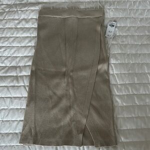 A&F Tan Skirt